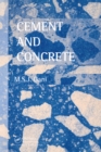 Cement and Concrete - eBook