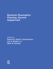 Business Resumption Planning, Second Supplement - eBook