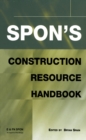 Spon's Construction Resource Handbook - eBook