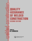 Quality Assurance of Welded Construction - eBook
