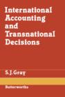 International Accounting and Transnational Decisions - eBook