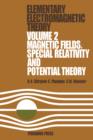 Magnetic Fields, Special Relativity and Potential Theory : Elementary Electromagnetic Theory - eBook