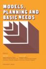 Models, Planning and Basic Needs - eBook