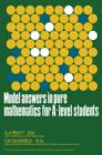 Model Answers in Pure Mathematics for A-Level Students : The Commonwealth and International Library: Commonwealth Library of Model Answers - eBook
