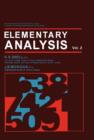 Elementary Analysis : The Commonwealth and International Library: Mathematics Division, Volume 2 - eBook