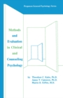 Methods and Evaluation in Clinical and Counseling Psychology : Pergamon General Psychology Series - eBook