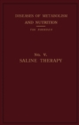 Saline Therapy : Clinical Treatises on the Pathology and Therapy of Disorders of Metabolism and Nutrition - eBook