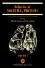 Behavior of Nonhuman Primates : Modern Research Trends - eBook