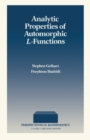 Analytic Properties of Automorphic L-Functions - eBook