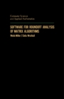 Software for Roundoff Analysis of Matrix Algorithms - eBook