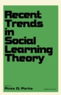 Recent Trends in Social Learning Theory - eBook