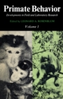 Primate Behavior : Developments in Field and Laboratory Research - eBook