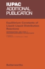 Equilibrium Constants of Liquid-Liquid Distribution Reactions : Organophosphorus Extractants - eBook