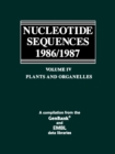 Plants and Organelles : A Compilation from the GenBank(R) and EMBL data libraries - eBook