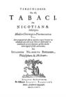 Tabacologia : Hoc est, Tabaci, seu nicotianae descriptio medico-cheirurgico-pharmaceutica - eBook