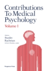 Contributions to Medical Psychology - eBook