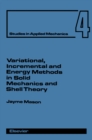 Variational, Incremental and Energy Methods in Solid Mechanics and Shell Theory - eBook