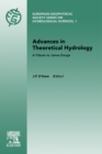 Advances in Theoretical Hydrology : A Tribute to James Dooge - eBook