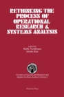 Rethinking the Process of Operational Research & Systems Analysis - eBook