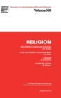 Religion : Recurrent Christian Sources, Non-Recurrent Christian Data, Judaism, Other Religions - eBook