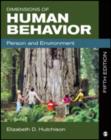 Dimensions of Human Behavior : Person and Environment - Book