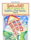 Quick and Easy Ways to Connect With Students and Their Parents, Grades K-8 : Improving Student Achievement Through Parent Involvement - eBook