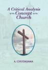A Critical Analysis of the Concept of the Church - Book
