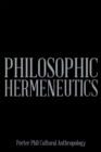 Philosophic Hermeneutics - eBook