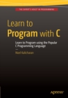 Learn to Program with C - Book