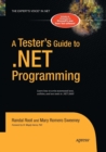 A Tester's Guide to .NET Programming - Book