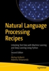 Natural Language Processing Recipes : Unlocking Text Data with Machine Learning and Deep Learning Using Python - Book