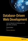 Database-Driven Web Development : Learn to Operate at a Professional Level with PERL and MySQL - Book