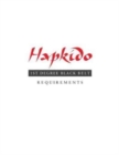 Hapkido : 1st Degree Black Belt Requirements - Book
