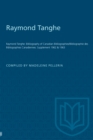 Raymond Tanghe : Bibliography of Canadian Bibliographies/Bibliographie des Bibliographies Canadiennes: Supplement 1962 & 1963 - Book