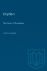 Dryden : The Poetics of Translation - eBook