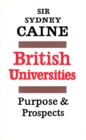 British Universities : Purpose and Prospects - eBook