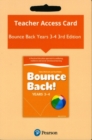 Bounce Back! Years 3-4 eBook (Access Card) - Book