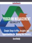 Program Management - Simple Steps to Win, Insights and Opportunities for Maxing Out Success - Book