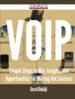 Voip - Simple Steps to Win, Insights and Opportunities for Maxing Out Success - Book