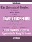 Quality Engineering - Simple Steps to Win, Insights and Opportunities for Maxing Out Success - Book