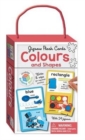 Colours & Shapes Building Blocks Jigsaw Flash Cards (UK Eng) - Book
