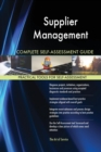 Supplier Management Complete Self-Assessment Guide - Book