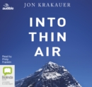 Into Thin Air - Book