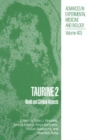 Taurine 2 : Basic and Clinical Aspects - eBook