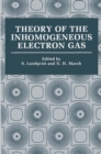 Theory of the Inhomogeneous Electron Gas - eBook