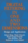 Digital Filtering in One and Two Dimensions : Design and Applications - eBook