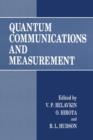 Quantum Communications and Measurement - Book