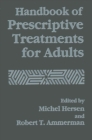 Handbook of Prescriptive Treatments for Adults - eBook