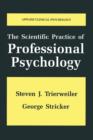 The Scientific Practice of Professional Psychology - Book
