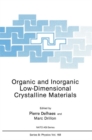 Organic and Inorganic Low-Dimensional Crystalline Materials - Book
